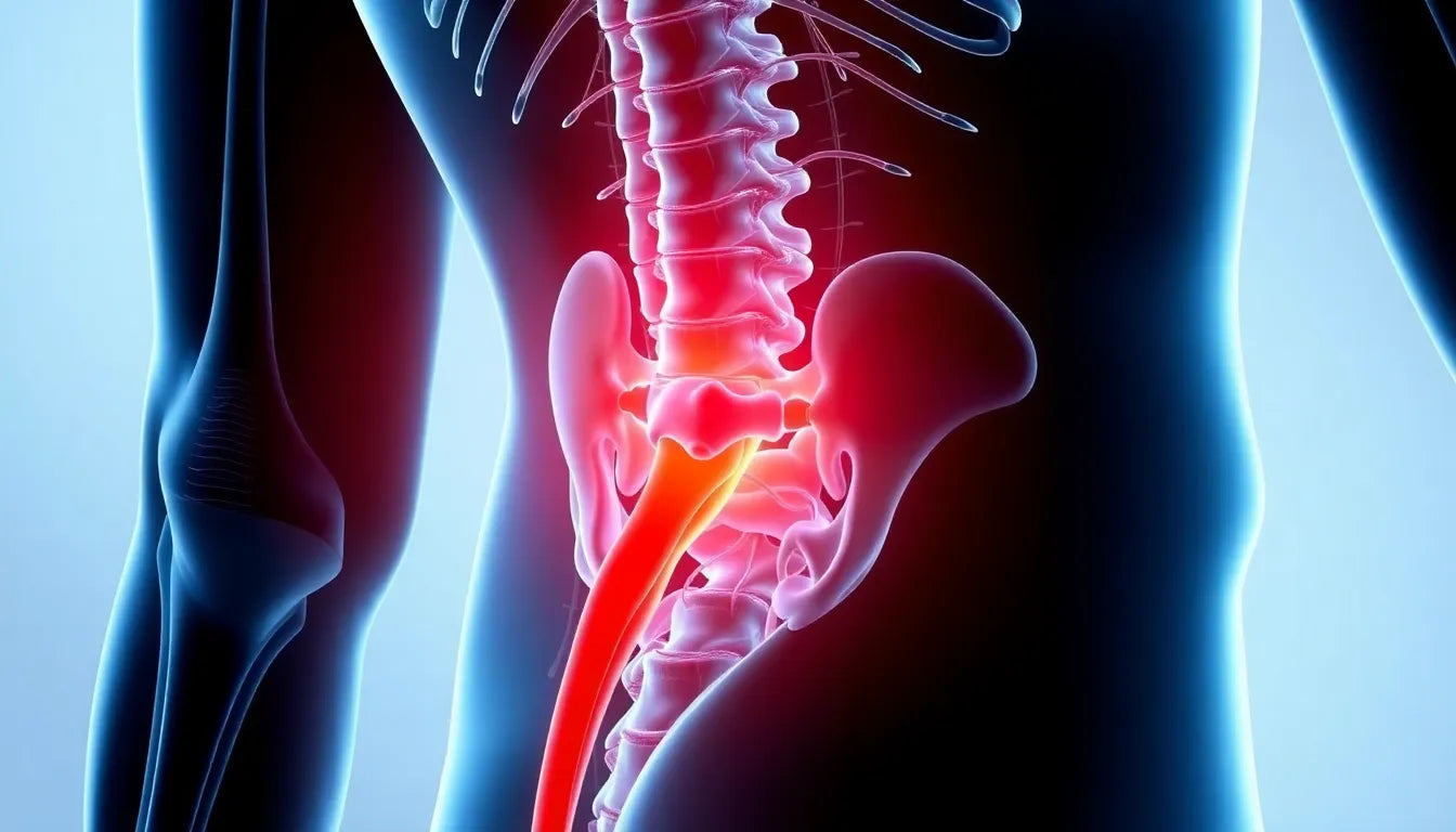 Ischias eingeklemmt: Wege zur schnellen Linderung und Heilung - Illustration