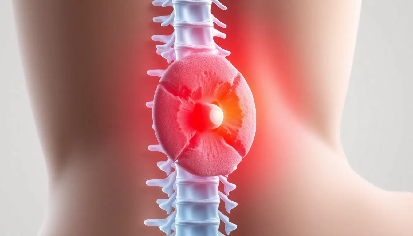 Leben ohne Schmerz: So behandeln Sie Ihre bandscheibenprotrusion effektiv - Illustration